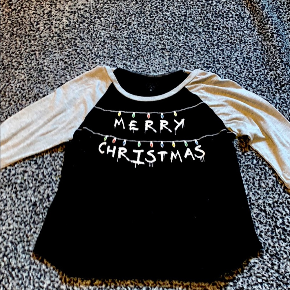 Christmas shirt, Stranger Things Themed